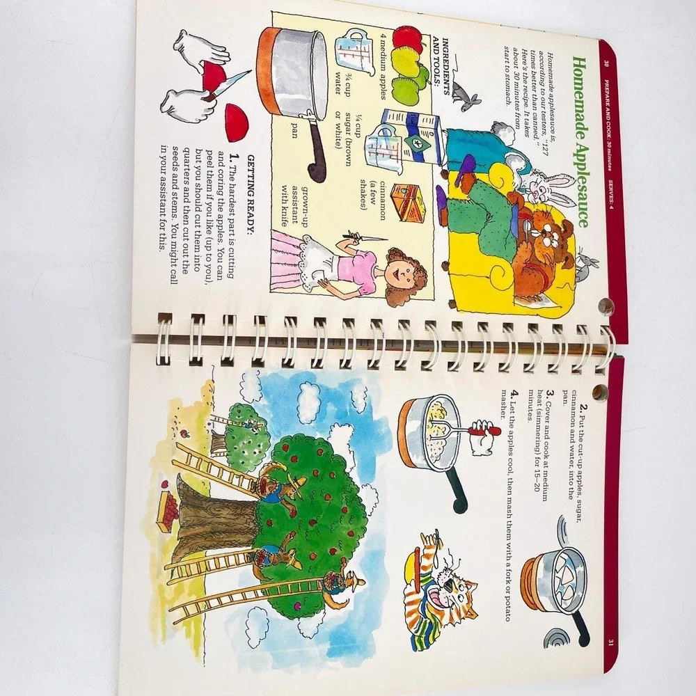 Vintage Kids Activity‎ Book Lot Betty Crocker Klutz Kids Cooking Holiday Crafts